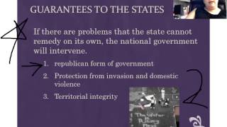 Federalism Lesson 2 (National-State Relationships, part 1)