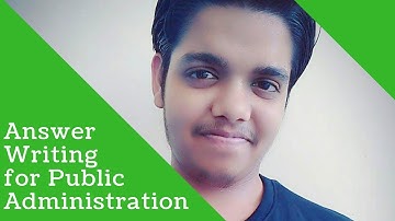 (4/n) Public Administration Optional Answer Writing for IAS Mains - Answer by Deepankshi