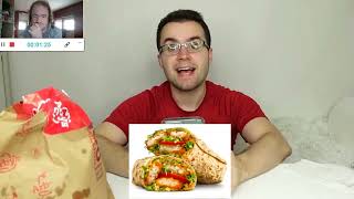 Arbys New Hushpuppy Breaded Fish Strips Cajun Fish Wrap Review Reaction