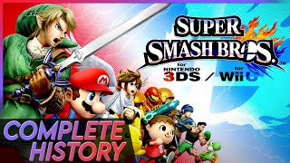 The 𝐀𝐁𝐀𝐍𝐃𝐎𝐍𝐄𝐃 Smash! | Smash 4 3DS & Wii U Complete History - SSB4