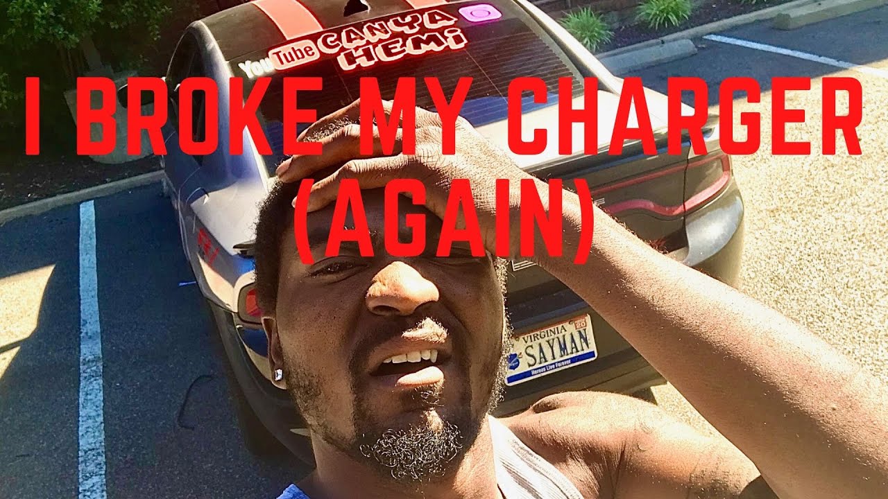 I BROKE MY DODGE CHARGER RT... (AGAIN) - YouTube