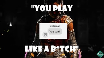 MK1 Kombat League: SALTY GUY RAGE QUIT AFTER TRASH TALKING!!!