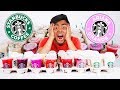 I Ordered Every Drink From STARBUCKS (Pinkity Drinkity)