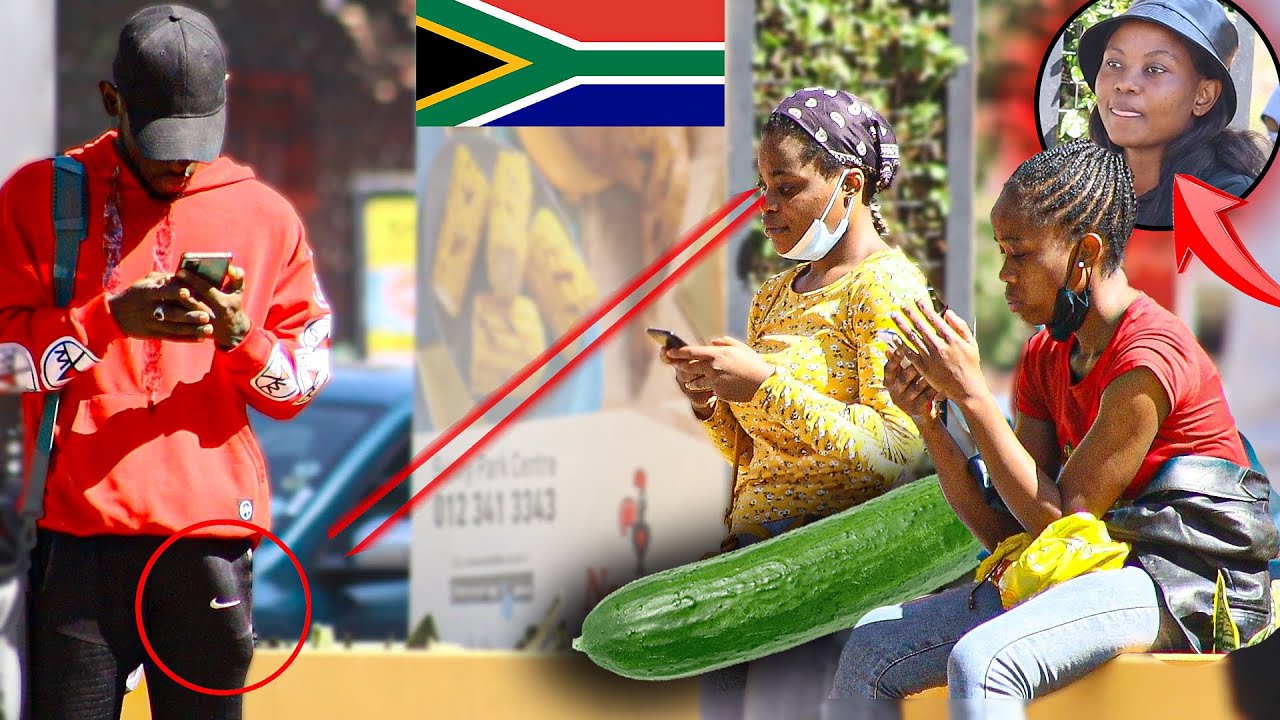 Cucumber 🥒 Prank In South Africa 🇿🇦 *CRAZY REACTIONS*🔥 YouTube