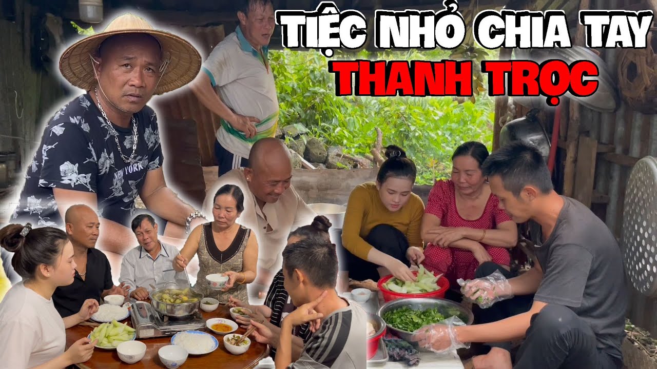Làm Tiệc Chia Tay Tiễn Thanh Trọc Về Lại Sài Gòn | Anh Ba Báo