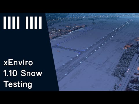 xEnviro 1.10 | Snow Accumulation Test