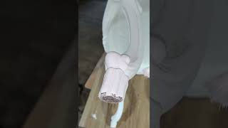 Vopsire picior masa aplicare retușuri cu pensula reconditionare #diy  mobilier secrete tutorial