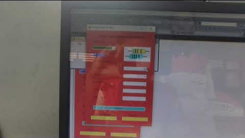 Tugas Presentasi memprogram Aplikasi menghitung Nilai Resistor! 