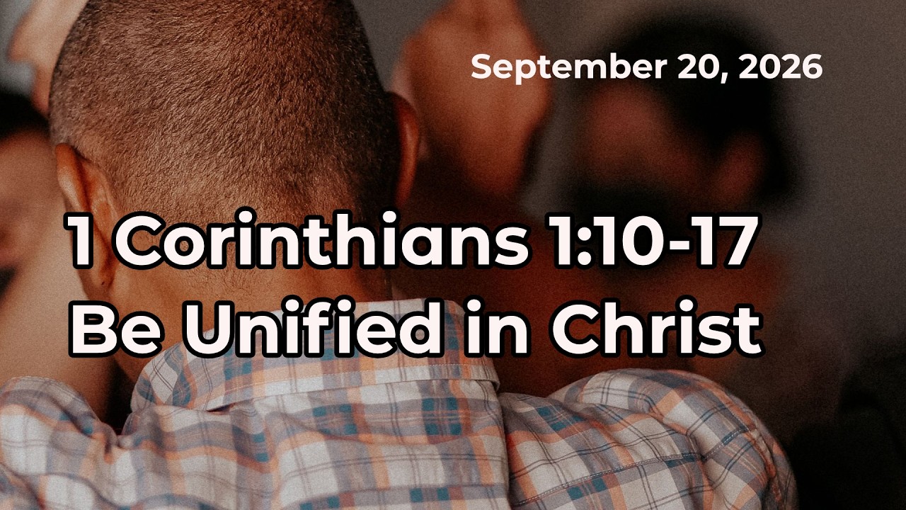 Be Unified in Christ