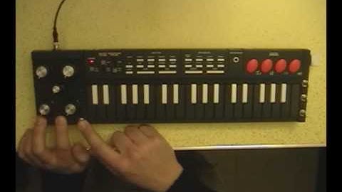 pt. 2: Circuit Bent Hing Hon EK-001 analogue synthesizer [touch contacts]