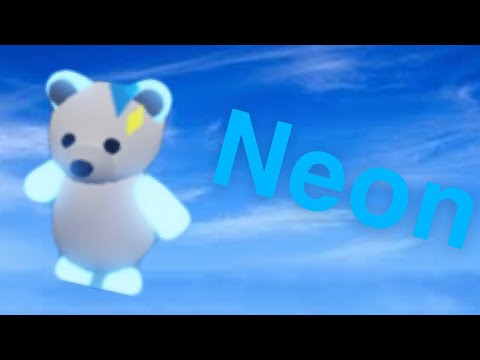 Making Neon Polar Bear In Adopt Me Youtube - pet neon fly ride polar bear and swan adopt me roblox in