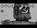 Super Mickey Mouse Giant Robot Sad Mouse Over Tord Tordbot - Friday Night Funkin&#39;