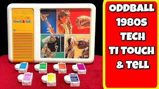 Oddball 1980s Tech: TI Touch & Tell Plus Rare E.T. cart! Wealth