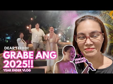 DEAR TEHHH: GRABE ANG 2025!! YEAR ENDER VLOG + CHRISTMAS AND MORE!!