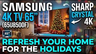Hands On Samsung 4K Tv 65U8500F 65 Sharp Crystal 4K, Refresh Your Home For The Holidays
