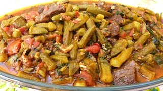 How to Make Bemieh or Bamia (Okra Stew)