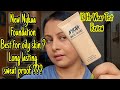 online foundation shade kaise khrida| NEW Nykaa matte to last foundation Review | Kaur Tips