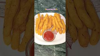 Aloo Ke Snacks Crispy French fries At Home #shortvideo #food #viral #foodie
