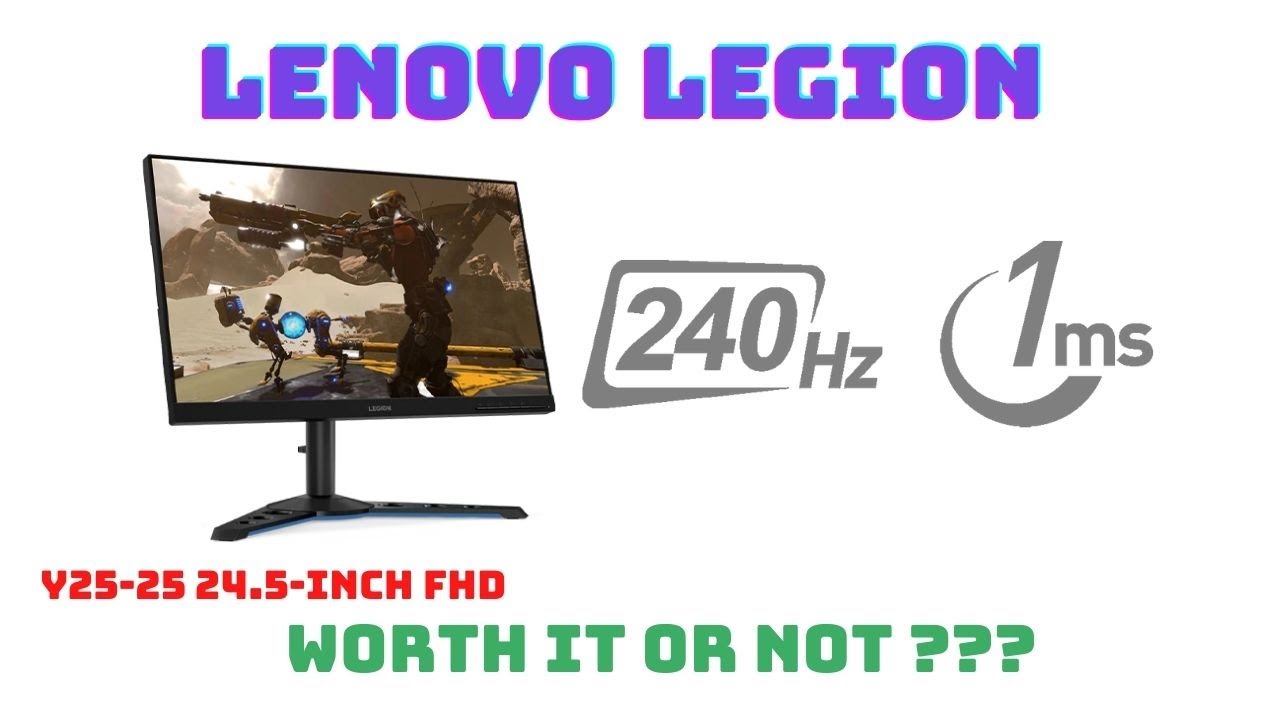 Lenovo Legion Y25-25 24.5-inch Gaming Monitor Review - YouTube