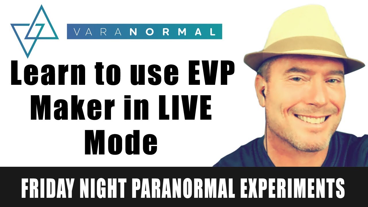 Learn to Use EVPMaker in LIVE Mode for Paranormal Experiments - YouTube