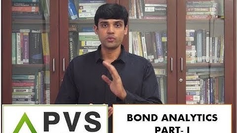 BOND ANALYTICS PART - 1| PRASHANT V SHAH