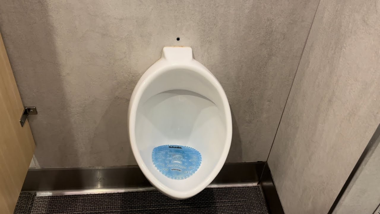 October 25, 2023 Men’s Restroom at the Haidilao Hot Pot of the Puente