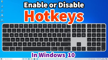 How to Enable or Disable Keyboard shortcut key or Hotkeys in Windows 10