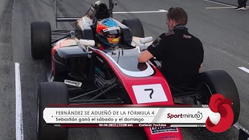 Sebastián Fernández se creció en la Fórmula 4