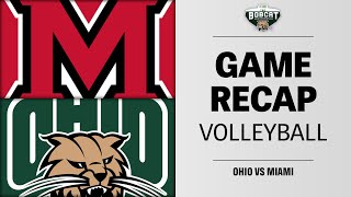 Ohio dominates Miami to earn second straight win