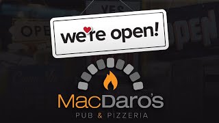 We're Open Omaha: MacDaro's Pub and Pizzeria