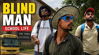 BLIND MAN SCHOOL LIFE || Roundhitteam #rht #comedy #funny #viral #trending #shorts