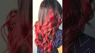 red ombre hair color. chery red hair color to ombre. #colors #ombre