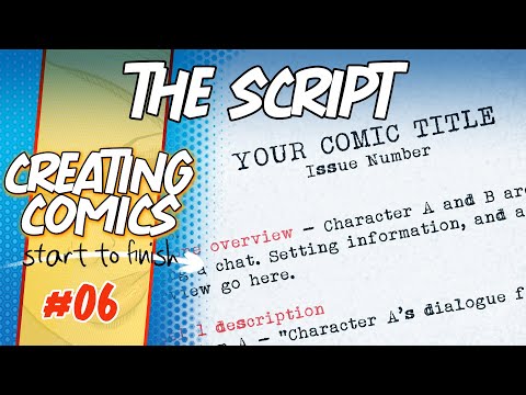  Create Comic Book: Writing Your Own Script For Comics