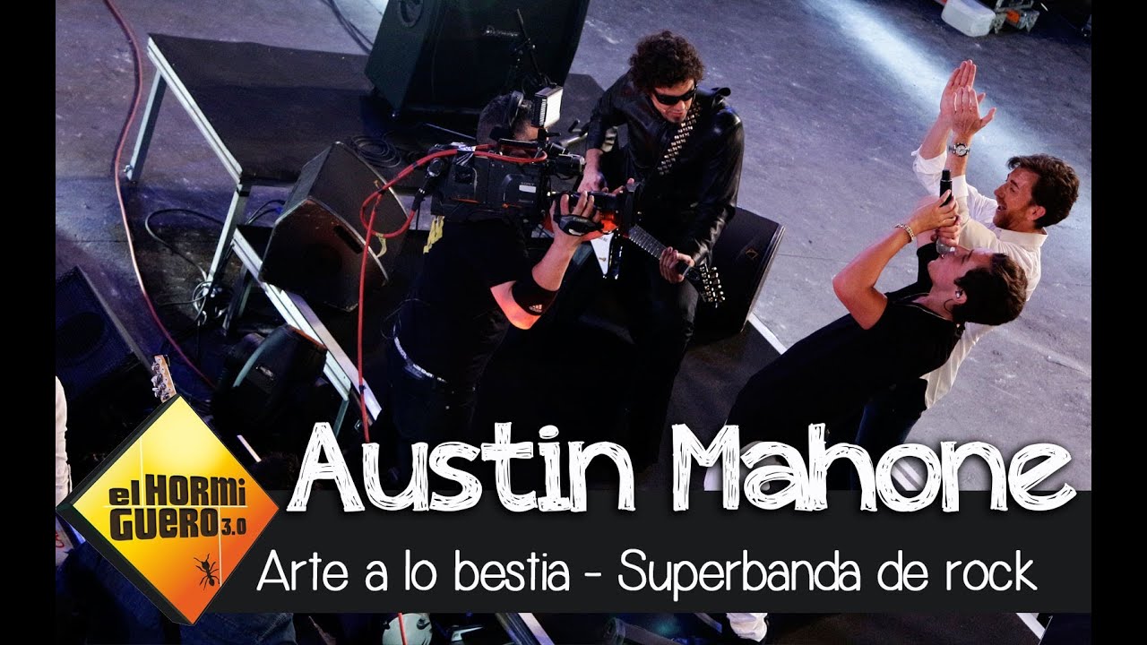 Austin Mahone en El Hormiguero 3.0 - Superbanda de rock