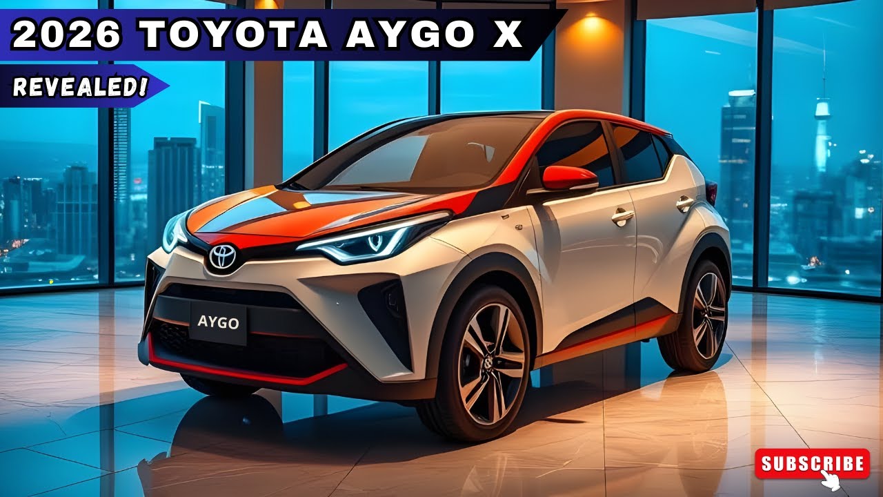 🔥 The 2026 Toyota Aygo X REVEALED – A Game-Changer for City Cars!