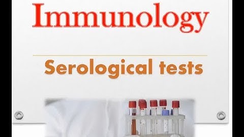 Serological Tests -  English Version