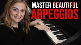 How to Practice Beautiful Arpeggios on Piano  Beginner Lesson