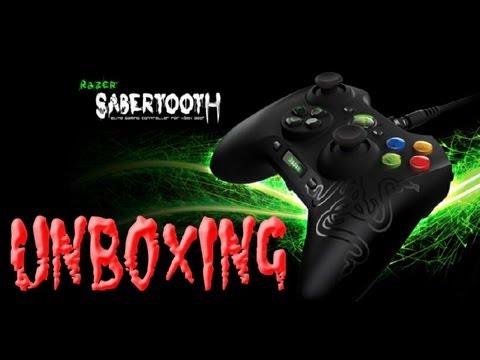 UNBOXING MANDO Razer Sabertooth Elite para Xbox 360 y PC