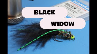 Fly Tying The Black Widow (RD variant)