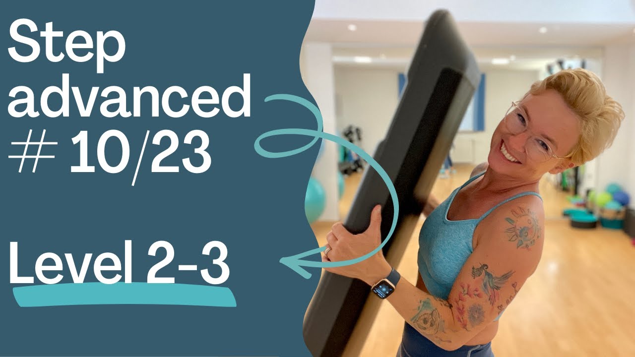 Step advanced 10/23 #stepchoreo #stepaerobics #stepadvanced - YouTube