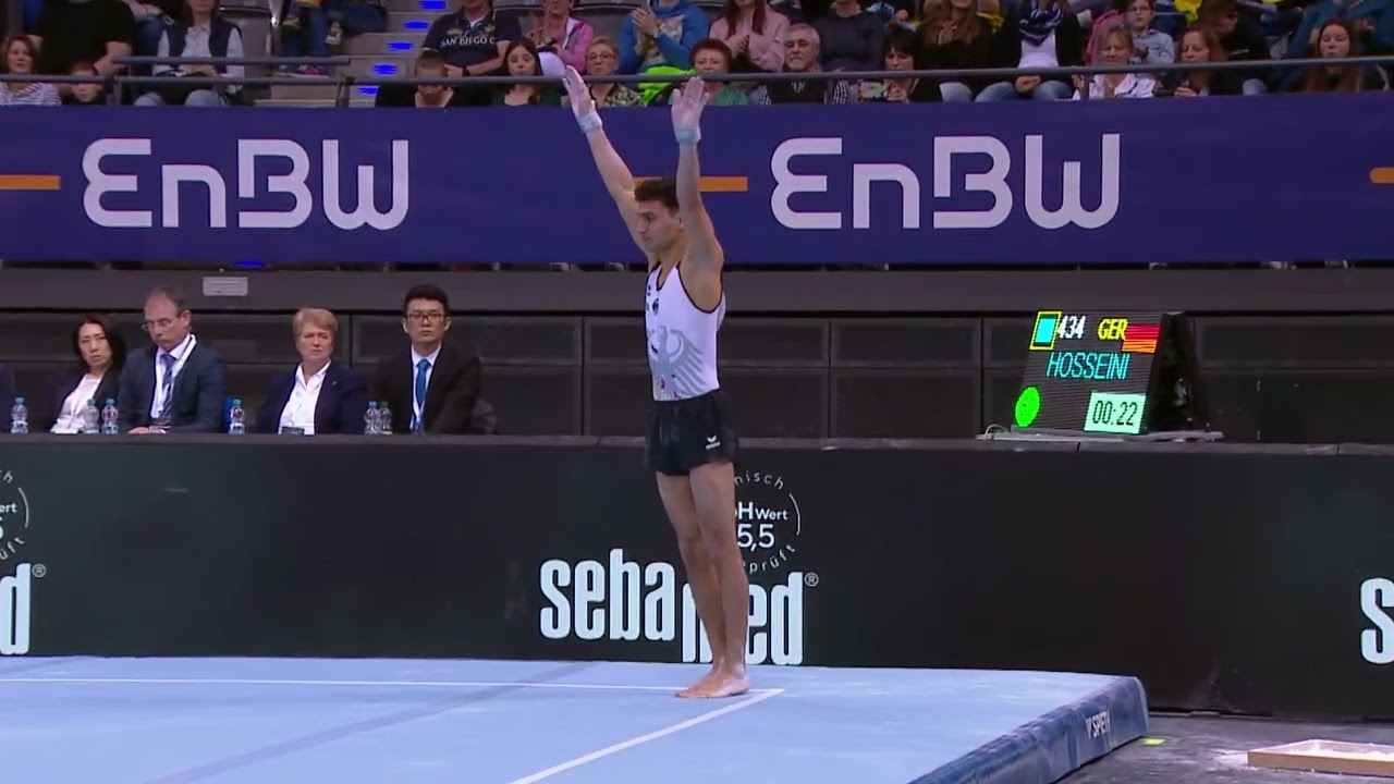 Milan Hosseini Deutschland Boden EnBW DTB Pokal 2024 Stuttgart