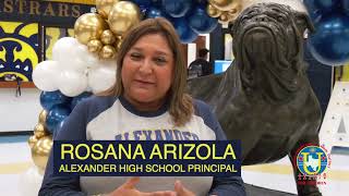 John B Alexander High School First Day of School