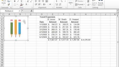 Excel 2010 Move a Drawing Object without Resizing It