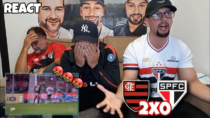 REACT FLAMENGO 2X0 SÃO PAULO - FOI POUCO! ERA PRA SER MAIS - BRASILEIRÃO 2025