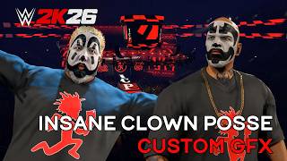 Insane Clown Posse Entrance GFX Pack | WWE 2K26 PC Mods