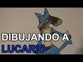 DIBUJANDO A LUCARIO | A.MORI