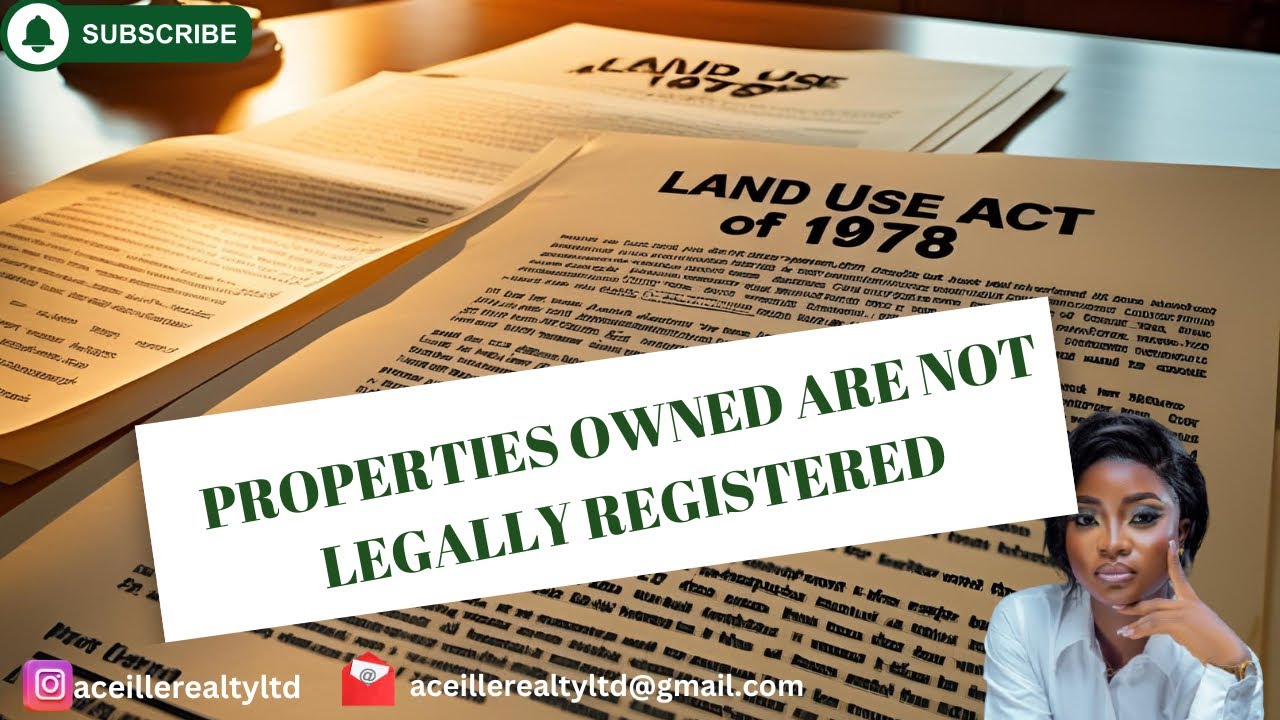Stop! Don’t buy land in Nigeria until you know this!🛑
