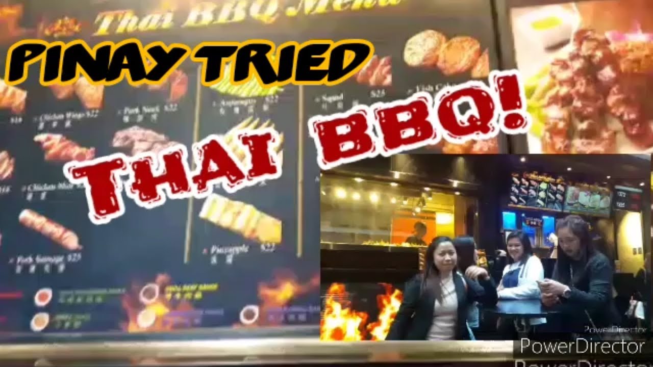 thaibarbecue PINAY TRIED THAI FOODTHAI BBQ YouTube