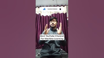 Best YouTube Channel For Machine Learning | Free Resources of ML/AI | Be Harshu #shorts