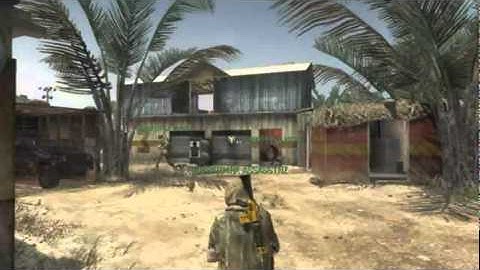 Call of Duty Black Ops: Random Tomahawk Across Firing Range on S&D